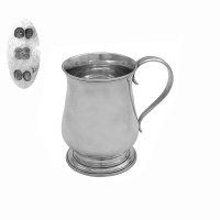 Victorian Silver  Half Pint Mug London 1839